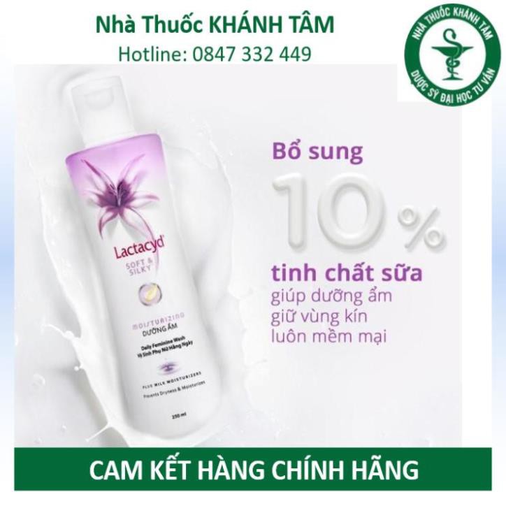 ! Dung dịch vệ sinh phụ nữ Lactacyd Soft &amp; Silky ! !