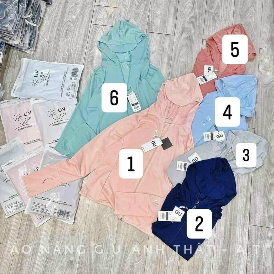 RẺ VÔ ĐỊCH - Áo Chống Nắng Nữ GU Thông Hơi Có Size To Mẫu Mới Chống Tia UV 2021