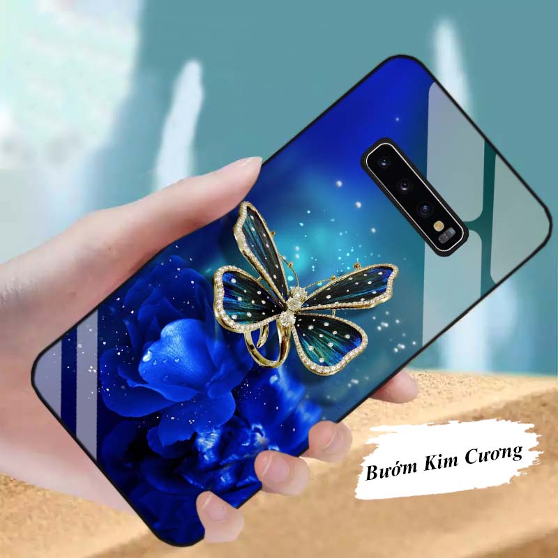Ốp SAMSUNG S10, S10E, S10 Plus, S10 5G Lưng Kính Cường Lực Cao Cấp Mới Nhất