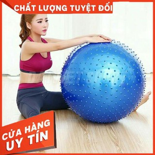 BÓNG TẬP YOGA CAO CẤP 65CM  75CM 85 CM CÓ GAI