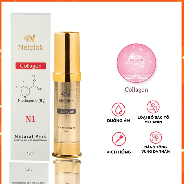 Làm hồng nhũ hoa vùng kín N1 Neipink Cream 2 trong 1