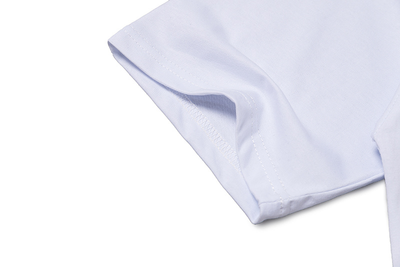 Áo thun tay ngắn in họa tiết cơ khí và chữ cái phong cách thời trang cho nam và nữ