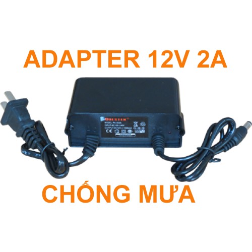 Nguồn camera 12V-2A  - Nguồn treo cho camera