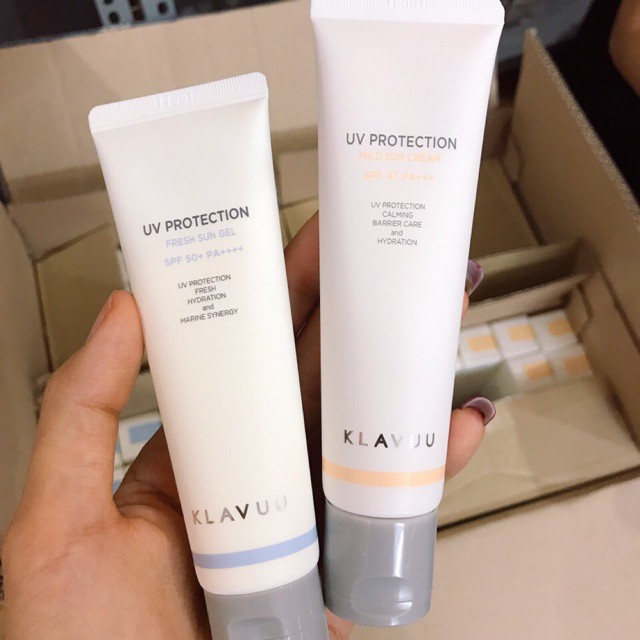 Kem Chống Nắng Klavuu Protection Sunscreen SPF 50+ PA++++ 50ml