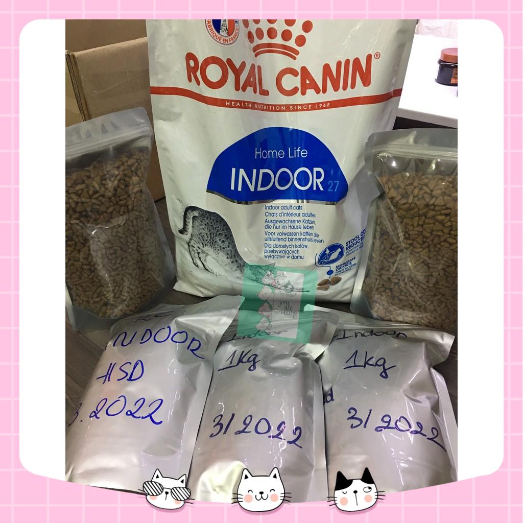 HẠT ROYAL CANIN INDOOR thức ăn cho mèo trên 1 tuổi 1kg