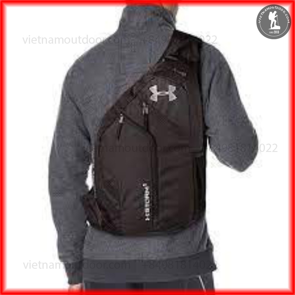 Balo đeo chéo nam chống nước 1 quai A.MOR Compel Sling 2.0 - túi đeo chéo đựng laptop nam 🎁 BẢO HÀNH TRỌN ĐỜI 🎁