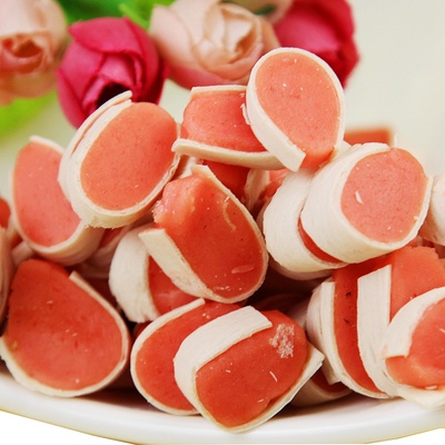Bánh thưởng cho chó sushi cá tuyết nhân thịt gà Hello Joy túi 100g - Bivido