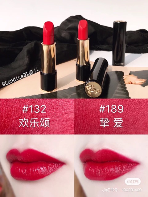 MUA 1 TẶNG 1 - Son thỏi LANCOME L'Absolu Rouge Drama Matte Ultra Matte Lipstick