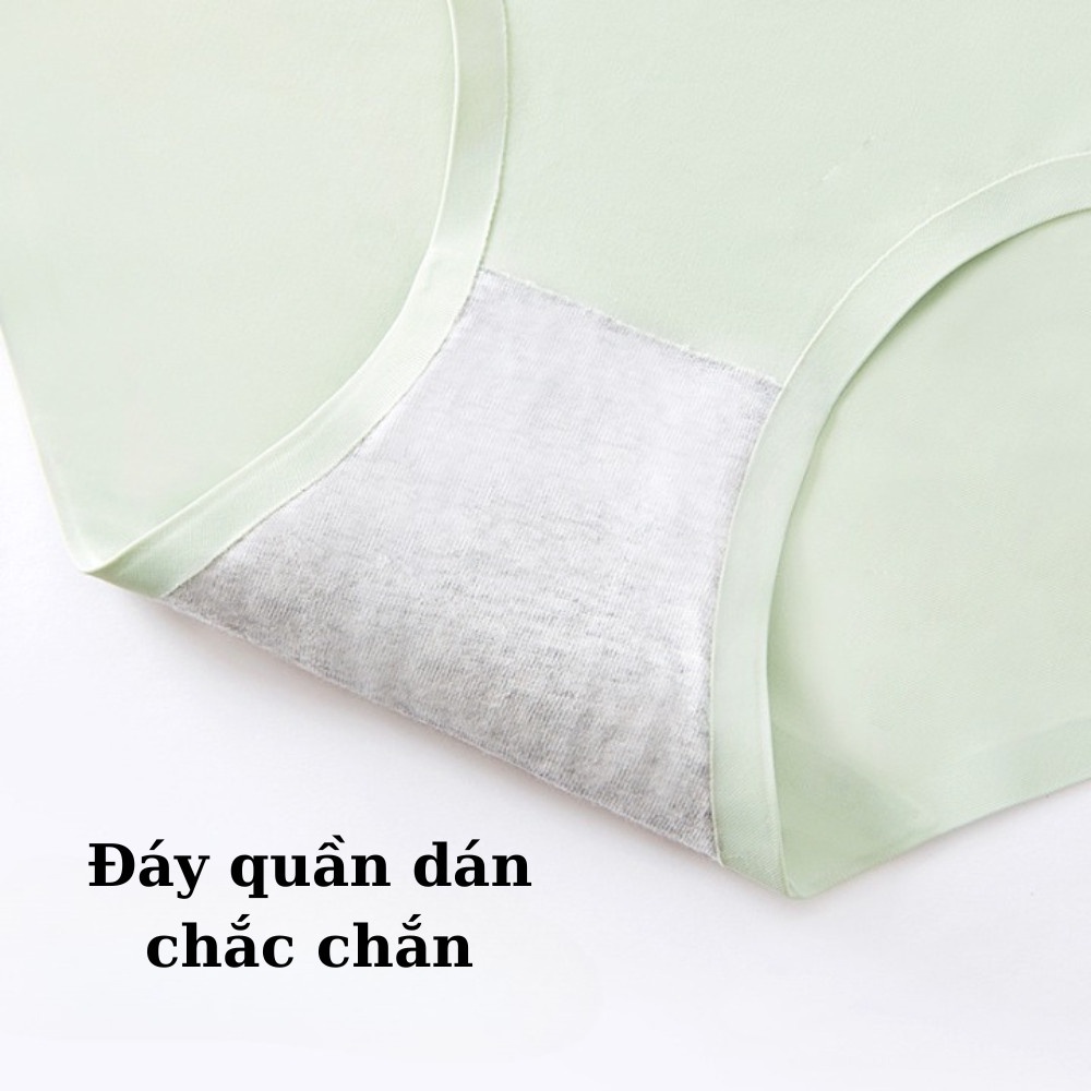 Quần Lót Nữ Đúc Su, Quần Lót Su Đáy Dán Thoáng Mát Kháng Khuẩn, Thiết Kế Trơn Thanh Lịch ZANA BRA L462