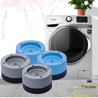 Bộ 4 chân đỡ máy giặt tủ lạnh, đế kê máy giặt tủ lạnh