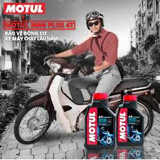 Nhớt Motul 3000 Plus 4T 20W50 dành cho xe số, tay côn