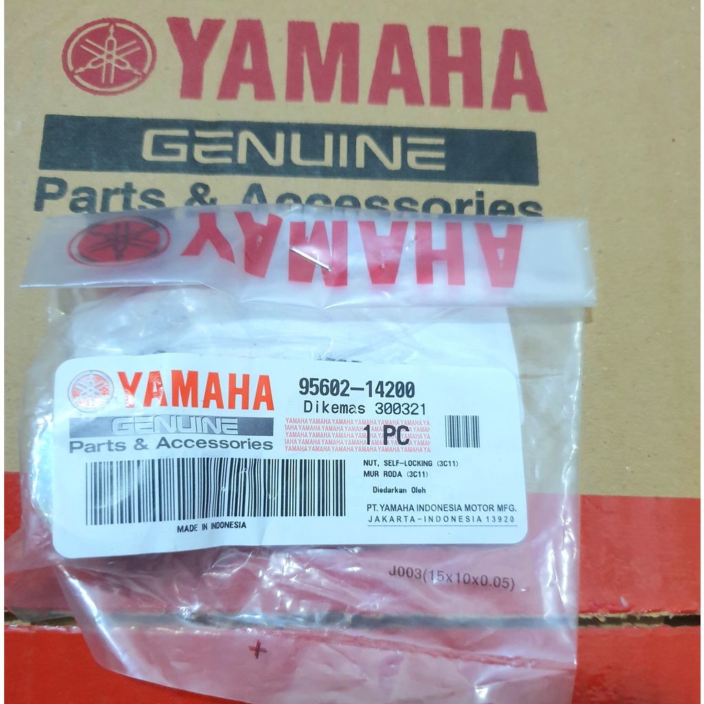 Ốc trục bánh sau Exciter chính hãng Yamaha nhập Indonesia