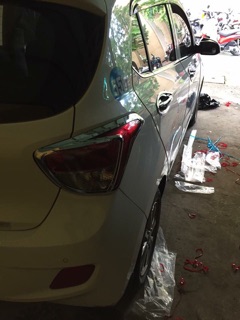 Ốp đèn pha- hậu grand i10