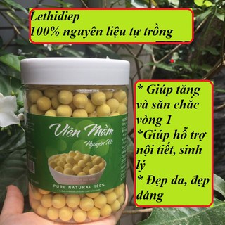 1kg viên mầm đậu nành.