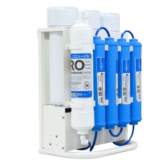 Máy lọc nước để gầm 8 lõi, màng ro Hàn Quốc Karofi Slim S-s038 - Bảo hành 36 tháng