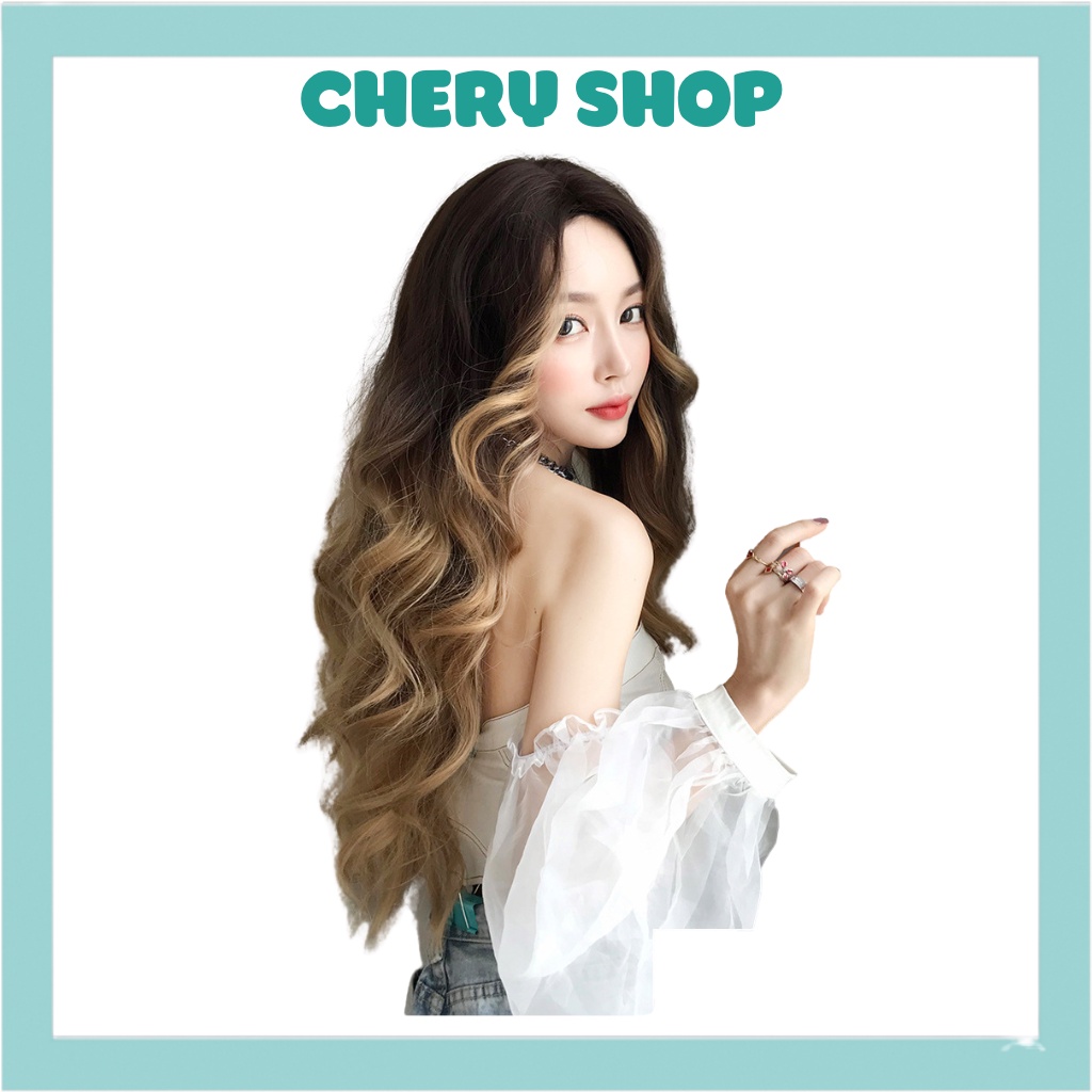 Tóc giả nữ đẹp ,,💄 FREESHIP 💄 nguyên đầu 2 mái bay vang tây