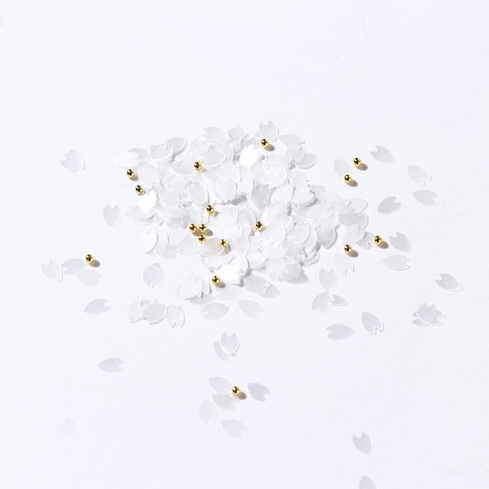 Hạt Thép Hình Hoa Anh Đào Mini Nhiều Màu Sắc Dùng Trang Trí Móng Tay DIY