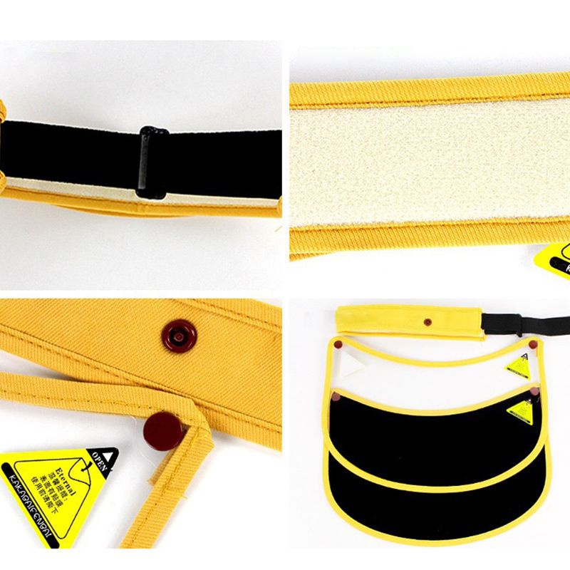 Mũ Lưỡi Trai Có Tấm Chắn Bảo Vệ Mặt Chống Tia UV / Giọt Bắn An Toàn Tiện Dụng