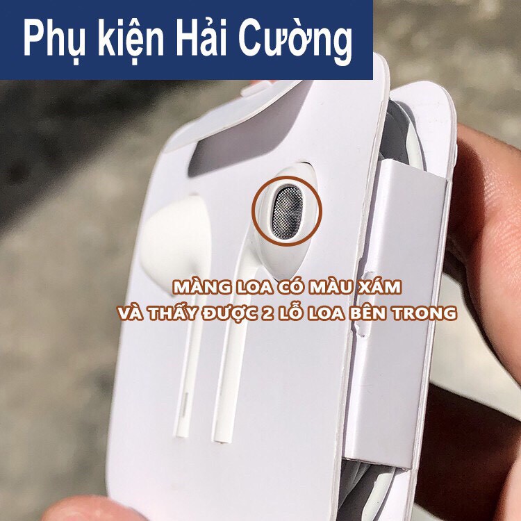 Tai nghe Lightning cho iPhone 7 [BẢO HÀNH 12 THÁNG]  Tai nghe lightning zin âm cực êm tương thích với tất cả các dòng IP