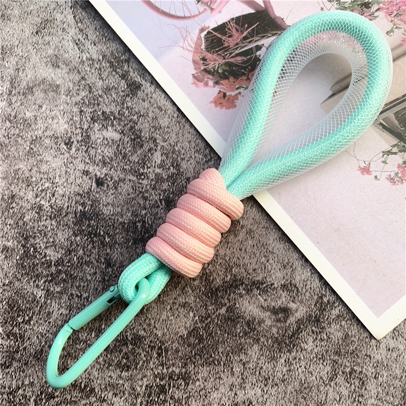 [Mới] Khóa Treo Màu Huỳnh Quang Cho Túi Xách / Chìa Khóa Chai Nước / Dây Thừng Tự Làm Trang Trí DIY