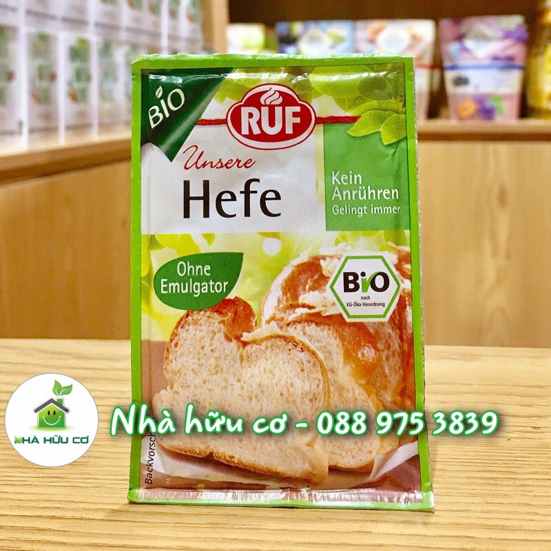 Men nở hữu cơ RUF của Đức 9gr/gói