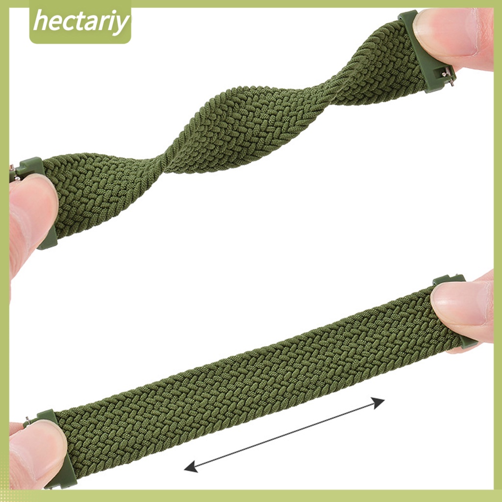 Dây Đeo Thay Thế Bằng Nylon Co Giãn Cho Đồng Hồ Garmin 10 20mm / 22mm