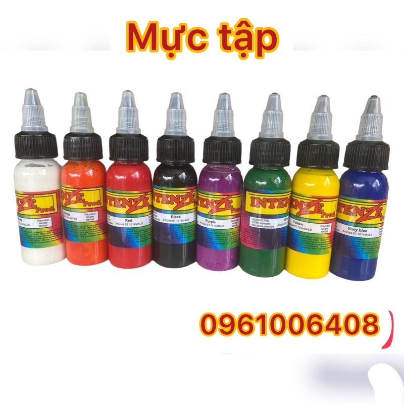 Mực Xăm Hình màu tập Giá rẻ