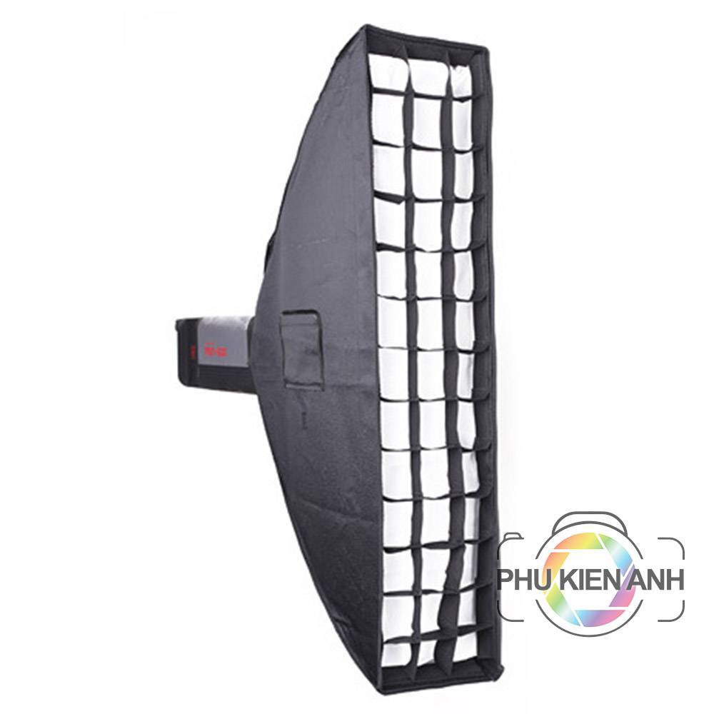 Softbox ngàm bowen 60×90 cm, 80x120cm, 22x90cm, 30x120cm, 35x160cm và grip tổ ong