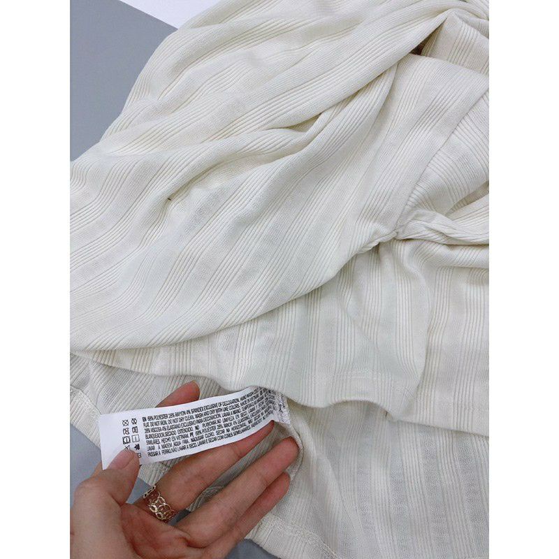 Áo thun dáng vừa dài tay vnxk