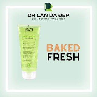 Gel rửa mặt svr không chứa xà phòng cho da dầu 200ml sebiaclear gel moussant