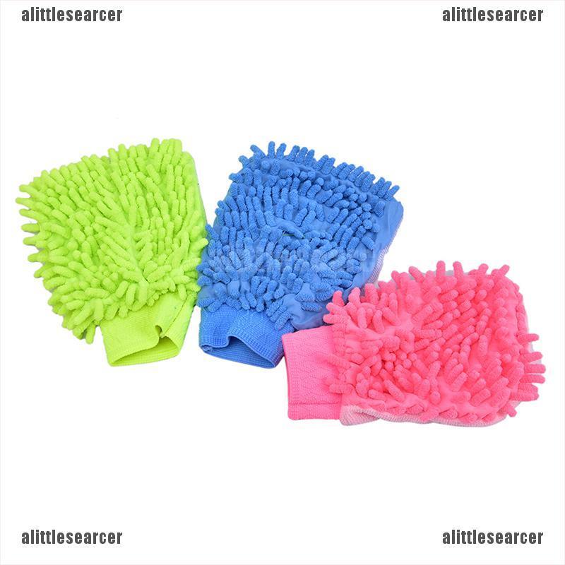 MICROFIBER 1 Găng Tay Rửa Xe Sợi Siêu Nhỏ