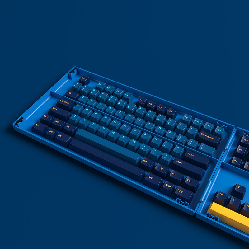 [Mã ELHAMS5 giảm 6% đơn 300K] Set keycap AKKO Macaw (PBT Double-Shot/Cherry profile/157 nút)