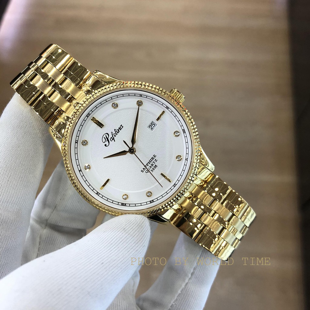 Đồng hồ nam Pafolina 5026M full box, kính sapphire chống xước, chống nước, thẻ bảo hành 3 năm toàn quốc