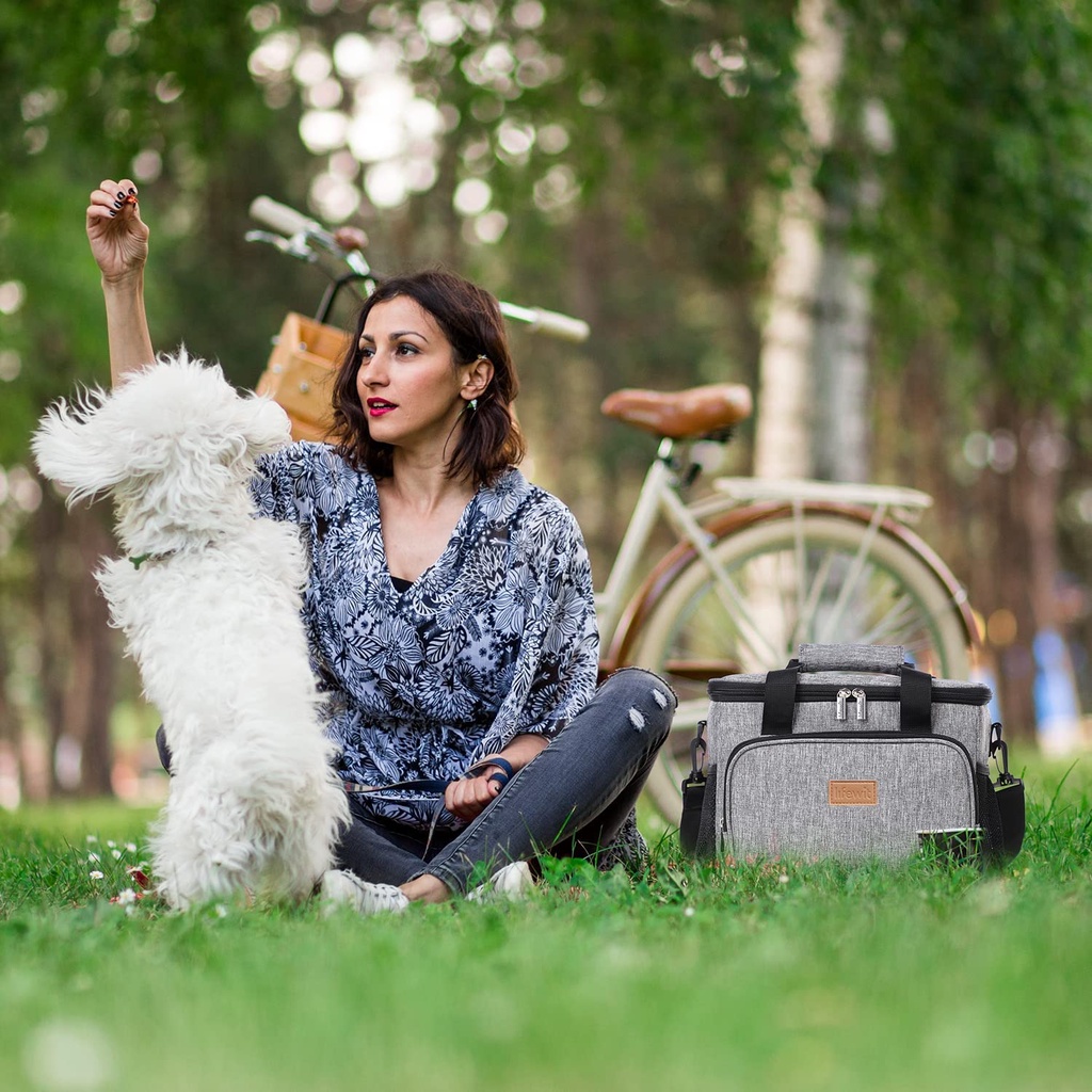 Túi làm mát giữ nhiệt Lifewit 15L thích hợp đi dã ngoại, cắm trại, làm mát thực phẩm, nhập Đức