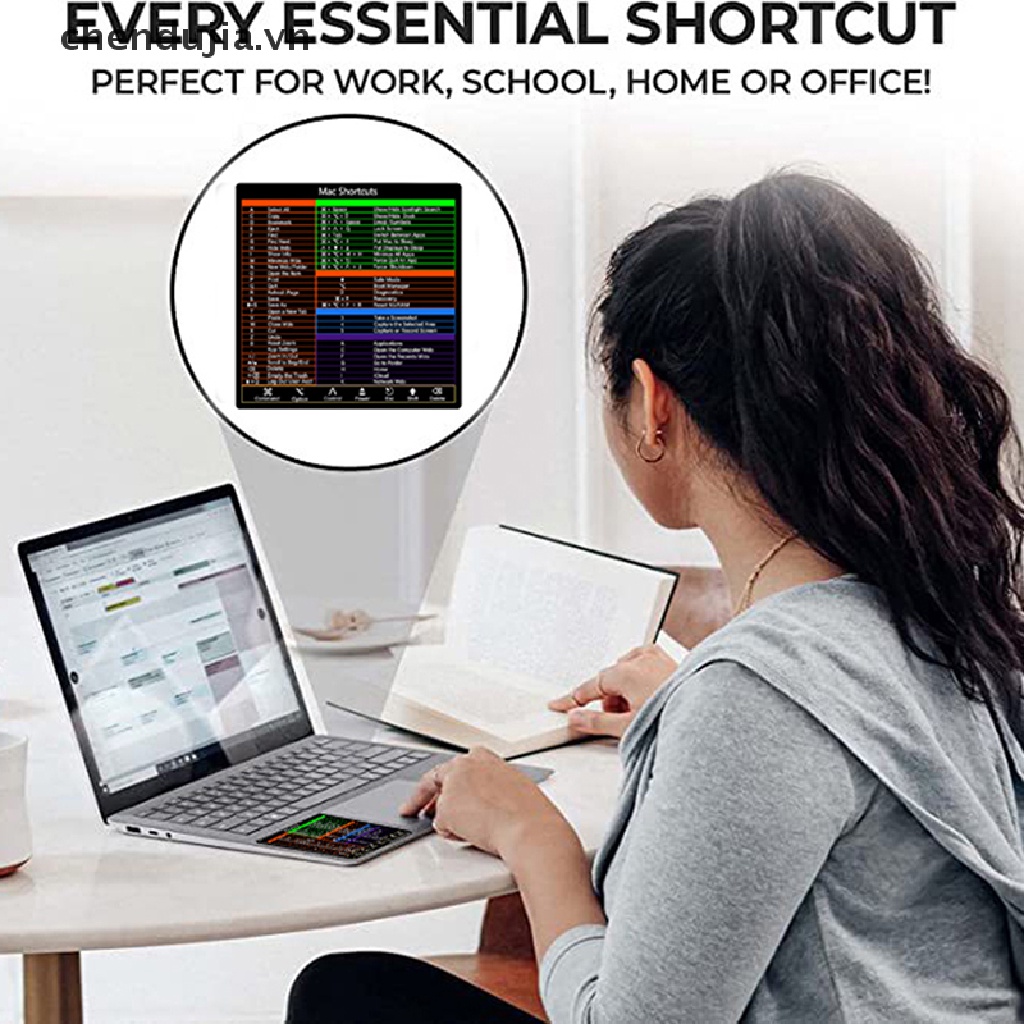 Miếng Dán Tắt Bàn Phím Máy Tính Cho Mac OS System 2022-2008