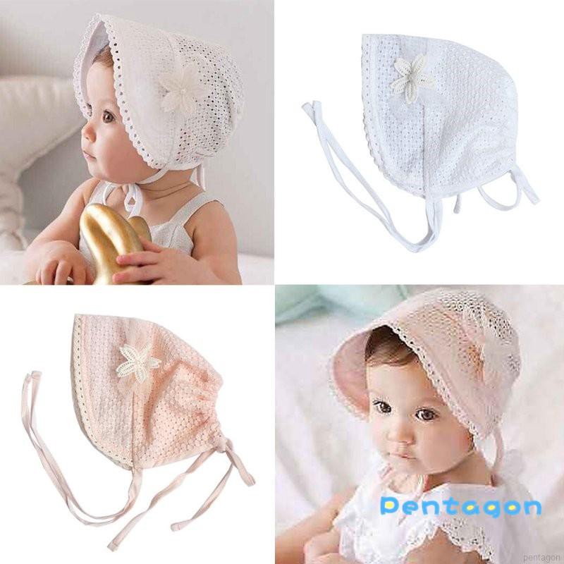 Mũ chống nắng phong cách công chúa đáng yêu cho bé gái