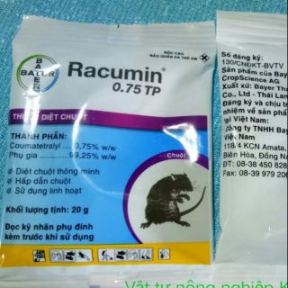 Thuốc trừ Chuột RacuMin