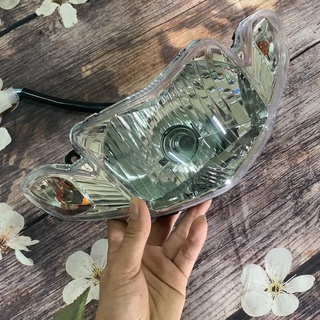 Pha đèn trước xe sirius- sirius RC  fuil bóng siêu sáng