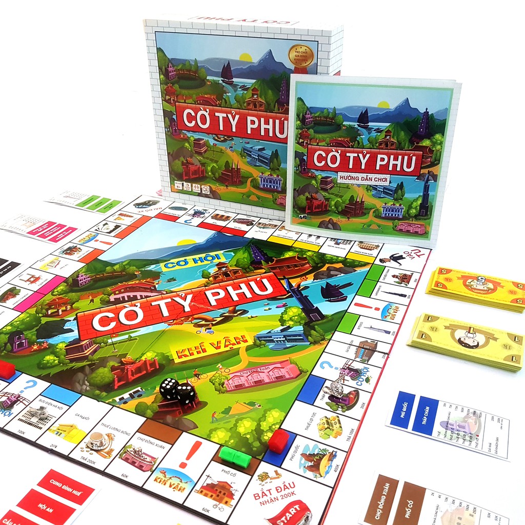 Cờ tỷ phú Việt Nam Monopoly - Chất lượng tốt nhất thị trường