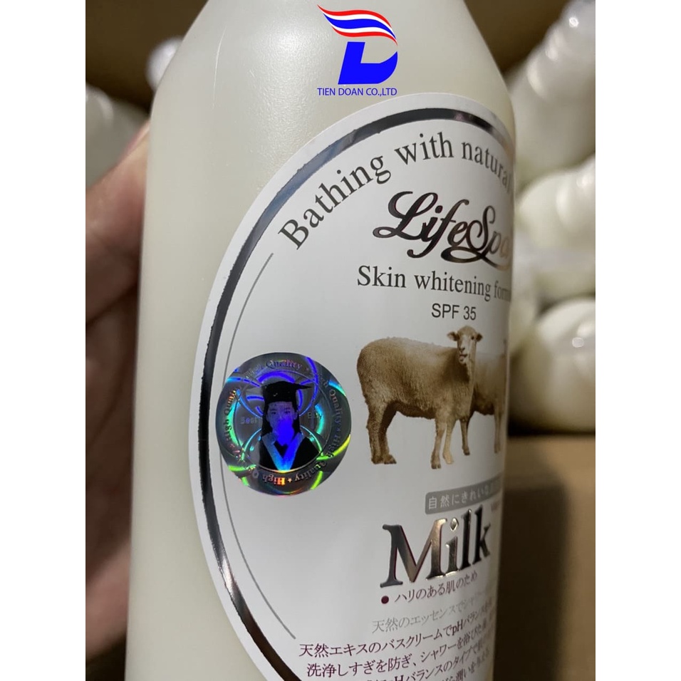 Sữa tắm cừu LIFE SPA ⚡ HÀNG NHẬP KHẨU ⚡ Nhật Bản 500ml