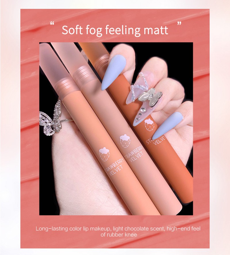 Son kem Xiyuan lì mịn mướt môi, màu trendy thơm mùi chocolate KK | BigBuy360 - bigbuy360.vn