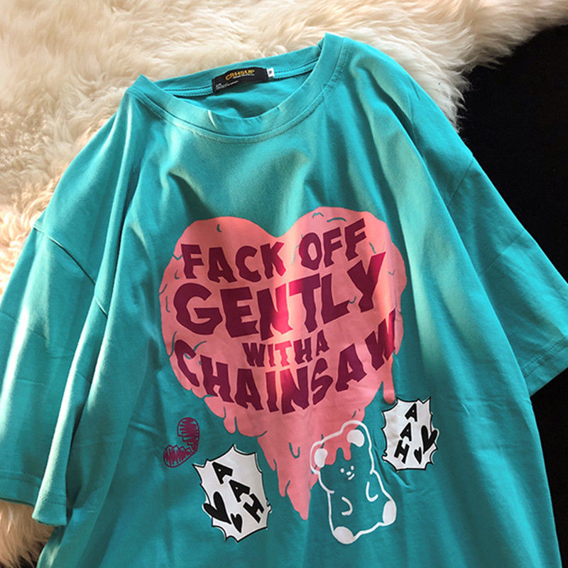 NRVP Áo Phông Ngắn Tay Cổ Tròn Đơn Giản Thời Trang Cho Nữ 2021