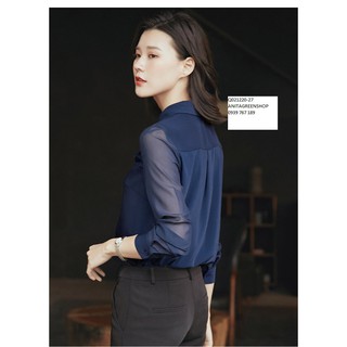 Q021220  ÁO SƠ MI NỮ CÔNG SỞ