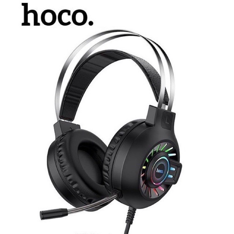 ✔CHÍNH HÃNG✔Tai nghe Gaming Hoco ESD04 có mic đàm thoại.Head phone chụp tai Bluetooth cho Game thủ-bass mạnh-pin khủng