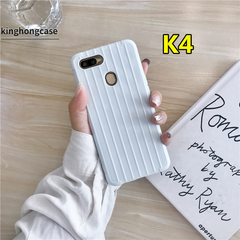 Casing Soft Case OPPO Reno 4 A5 2020 A53 2020 A12 A92 A31 A9 2020 A33 A52 F7 F5 Reno 2F Reno 3 F5 Youth A91 A32 Reno 2Z A72 Realme C12 C15 C17 7i Luggage Back Cover