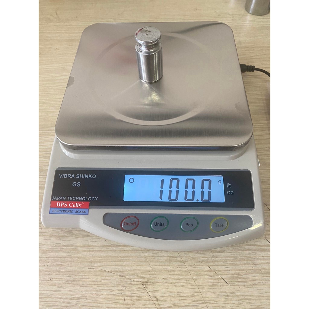 [HÀNG NHẬP KHẨU] CÂN ĐIỆN TỬ NHÀ BẾP SHINKO GS 600G/0.1G; 1KG/0.1G; 2KG/0.1G; 3KG/0.1G; 3KG/0.5G; 6K
