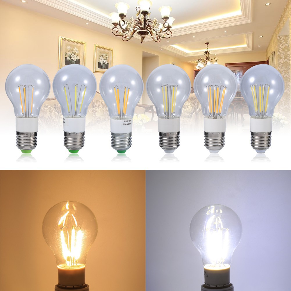 Đèn LED dây tóc E27 12V 3W/4W/6W