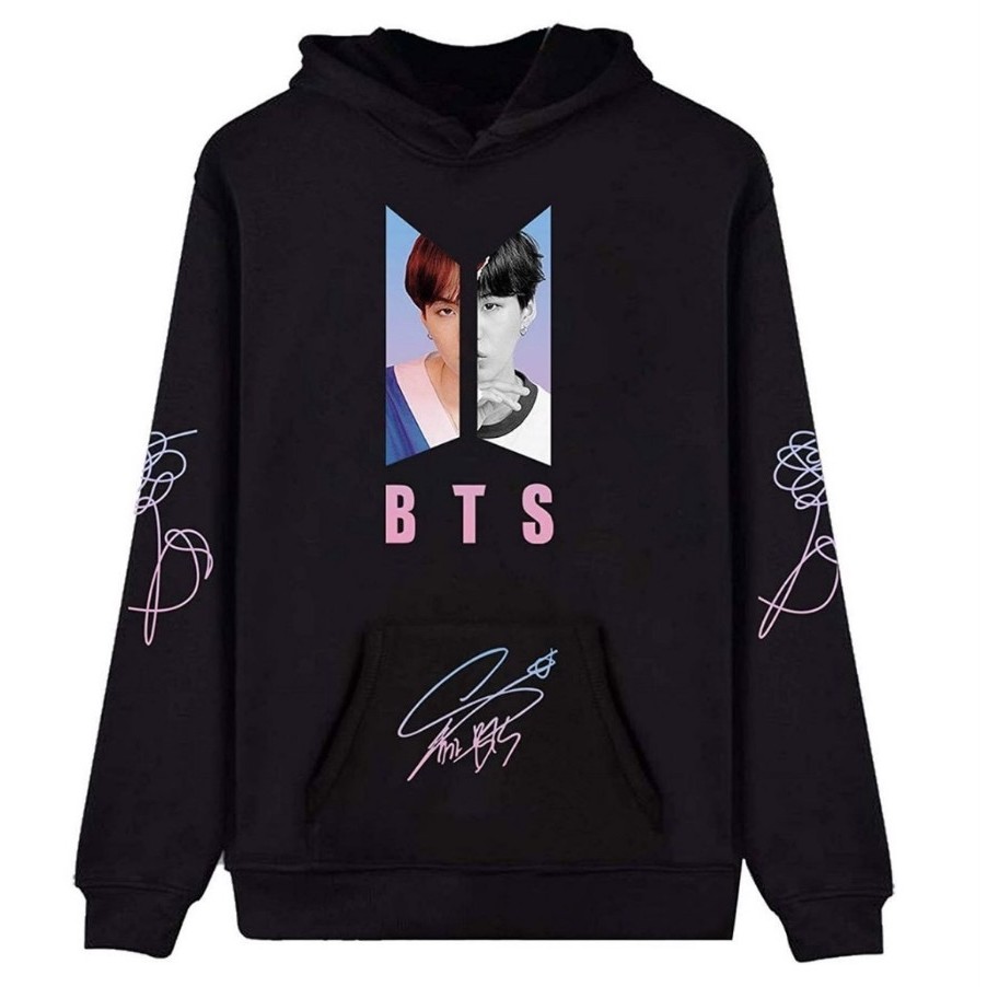 Áo Khoác Khóa Kéo Thời Trang Hàn Quốc Bts Answer Ly Gradation Bts21 Jungkook Jimin