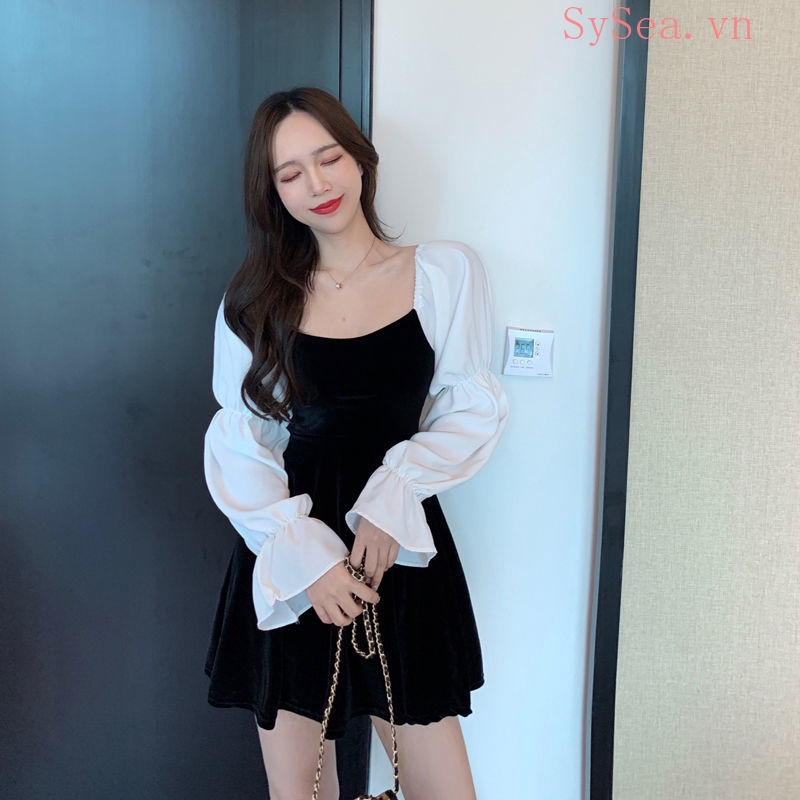 Đầm Dạ Hội Dáng Chữ A Phối Ren Quyến Rũ