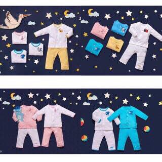 Bộ cài giữa + Quần đáp đũng Lullaby Sz 12m-4y (Hàng Sale)